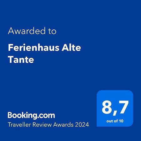 Ferienhaus Alte Tante Lägenhet Thale Exteriör bild