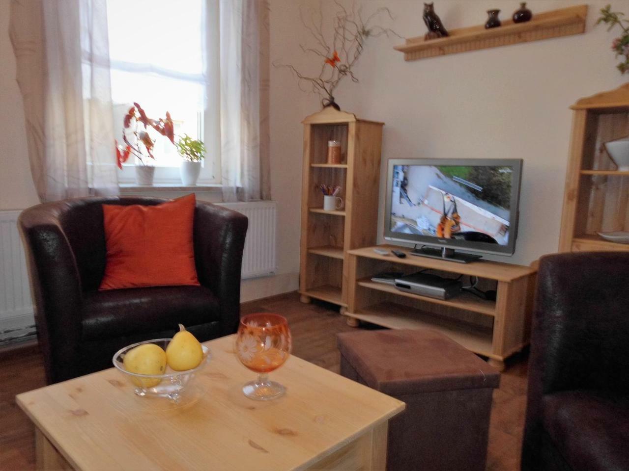 Ferienhaus Alte Tante Lägenhet Thale Exteriör bild